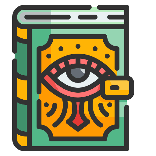 mysterious book icon
